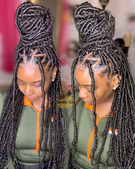 Distressed Locs, Locks Hair, Hairstyles Pictures, Faux Locs Hairstyles, Natural Hairstyle, No Filter Needed, Protective Hairstyle, Braids Hairstyles Pictures, Hair Laid