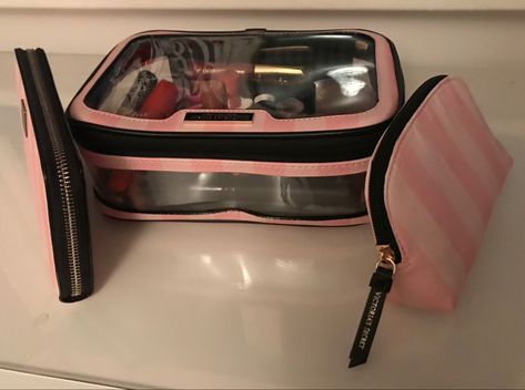 victorias secret makeup bags and purse Vs Makeup Bag, Vs Angel Makeup, Almond Daughter, Victoria Secret Makeup Bag, Vs Makeup, Makeup Vs No Makeup, Angel Makeup, Dream Bag, Formal Makeup