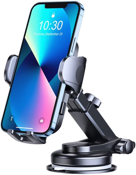 Ruiwwo Phone Mount for Car Dashboard & Windshield, [Super Suction & Never Fall Off] Cell Phone Holder Car, Hands Free Car Phone Holder Mount Compatible with iPhone Samsung All 4-7" Smartphones Phone Mount For Car, Car Cell Phone Holder, Cup Phones, Lg Phone, Mobile Holder, Support Telephone, Phone Mount, Car Mount, Cell Phone Holder