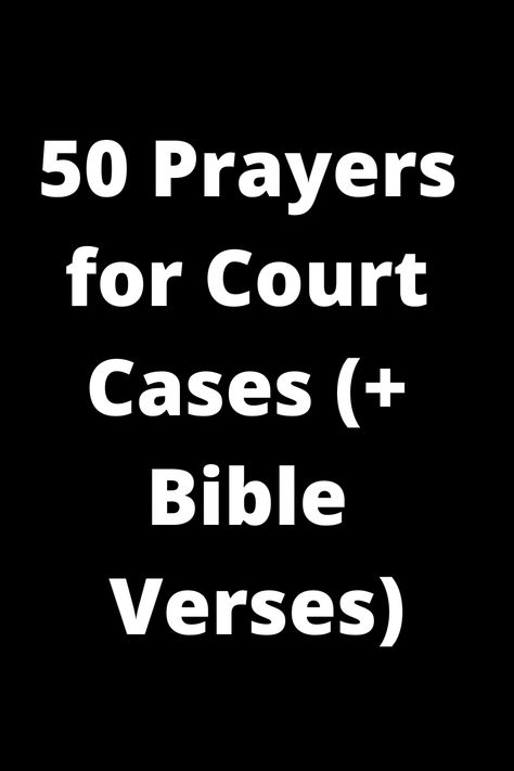 Explore our collection of 50 powerful prayers specifically curated for court cases, along with accompanying Bible verses to provide strength and guidance in times of legal challenges. Whether you are seeking peace, hope, or divine intervention, these prayers offer solace and support during difficult moments. Trust in the healing words of scripture to uplift your spirit and help navigate the complexities of the courtroom. Find inspiration and comfort through this comprehensive resource as you see Prayers For Wisdom And Discernment, Prayers For Court Cases, Prayer For Court Hearing, Courts Of Heaven, Prayer For Discernment, Verses About Strength, Pray For Strength, Prayer For Wisdom, Prayers For Hope