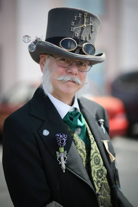 Steampunk Hats Mens, Steampunk Costume Men, Steampunk Wizard, Steam Punk Hat, Steampunk Gentleman, Steampunk Photography, Steampunk Hats, Steampunk Man, Steampunk Illustration