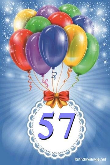 HAPPY 57th BIRTHDAY MS. SHARON D. WILSON-SIMMONS ENJOY Happy 57th Birthday, Happy Birthday Status, 81st Birthday, 57th Birthday, Balloon Background, Birthday Photo Frame, Happy Birthday Frame, Happy Birthday Celebration, Birthday Clipart