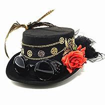 Steampunk Accessories Women, Steampunk Hats Women, Steampunk Fascinator, Steampunk Mad Hatter, Mad Hatter Cosplay, Goggles Women, Punk Hat, Steampunk Hats, Top Hats For Women