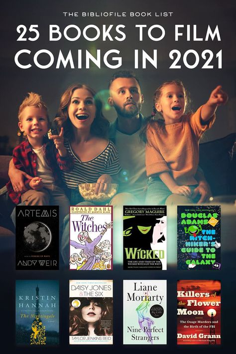 Books to Film 2021 - Every 2021 Book to Movie & TV Series Adaptation Books To Movies, Science Fiction Novels, Book Suggestions, Book List, Best Books To Read, Adaptation, Great Books, Love Book, Book Nerd