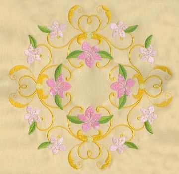 Set with apple blossoms embroidery designs Cherry Blossom Embroidery Design, Peach Blossom Embroidery, Cherry Tree Embroidery Pattern, Apple Blossom Embroidery, Embroidery Apple, Apple Blossoms, Embroidery Design Sets, Apple Blossom, Embroidery Ideas