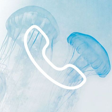 Jellyfish Aesthetic Jellyfish Aesthetic, Icons For Apps, Digital Organization, Summer Theme, Clothing Photography, Phone Icon, App Icon Design, Sea Animals, Jellyfish