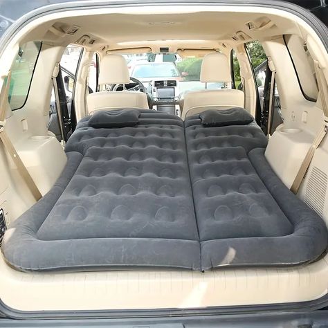 Inflatable Car Bed, Luxe Auto's, Car Mattress, Car Air Mattress, Air Mattress Camping, Air Mattresses, Inflatable Bed, Camping Mattress, Car Bed