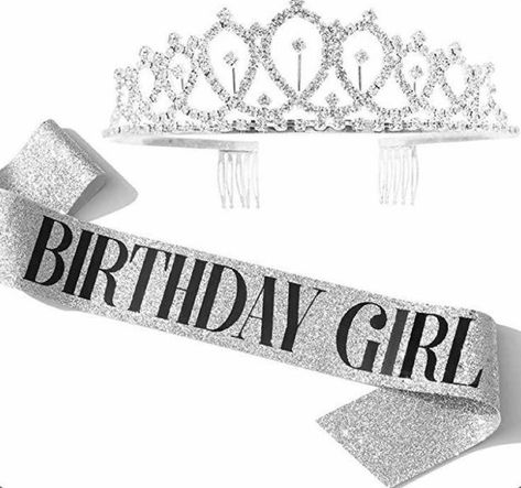 Silver Black Party, 17. Geburtstag, Tiara Set, Happy Birthday Girl, Euphoria Party, Fun Party Favors, Glow Birthday Party, 17th Birthday Ideas, Disco Birthday Party