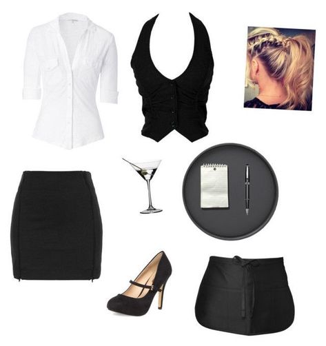 Bartender Outfit, Waitress Outfit, Outfit Bar, Sixth Form Outfits, Movie Inspired Outfits, Stylish Work Attire, Dress For Success, Work Outfits Women, Professional Outfits