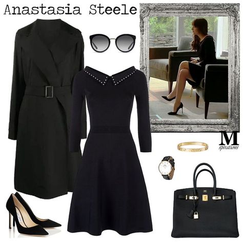 Anastasia Steele Style, Anastasia Steele Outfits, Euphoria Fashion, Dakota Johnson Style, Anastasia Steele, Veronica Lodge, Classic Style Outfits, Look Formal, Corporate Outfits