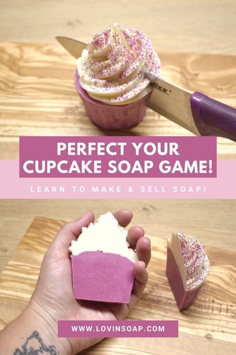 Cupcake Toppings, Soap Studio, Savon Diy, Cold Process Soap Recipes, Almost Love, Swirl Soap, Soap Making Recipes, Cupcake Soap, Homemade Soap Recipes