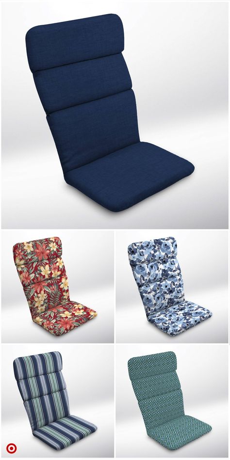 Shop Target for outdoor one piece seat and back cushion you will love at great low prices. Free shipping on orders of $35+ or free same-day pick-up in store. Outdoor Seats, Grow Flowers, Kitchen Chair Cushions, Screen Porch, Patio Chair Cushions, Chair And Ottoman Set, Outdoor Chair Cushions, Small Chair, Ottoman Set