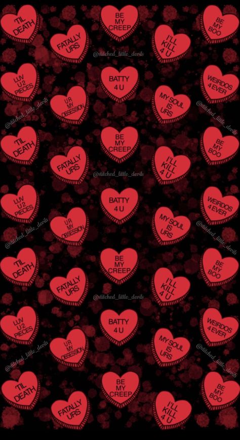 Valentine's Day Astetic Wallpaper, Spooky Valentines Wallpaper Iphone, Ghostface Valentines Day Wallpaper, Goth Valentines Wallpaper, Valentines Dark Aesthetic, Creepy Valentines Day Wallpaper, Horror Romance Aesthetic, Horror Valentines Day Wallpaper, Creepy Valentines Wallpaper