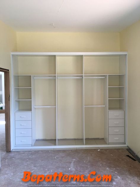 Mirror Wardrobes, Vstupná Hala, Bedroom Built In Wardrobe, Sliding Mirror, Closet Design Layout, Closet Renovation, Bedroom Cupboard Designs, Wardrobe Interior Design, Closet Layout