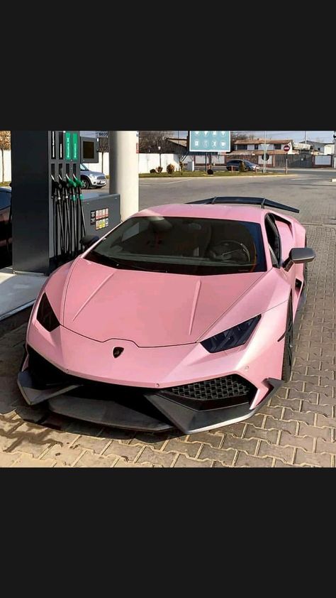 Kereta Sport, Pink Lamborghini, Image Moto, Lux Cars, Lamborghini Cars, Street Racing Cars, Fancy Cars, Super Luxury Cars, Pink Car