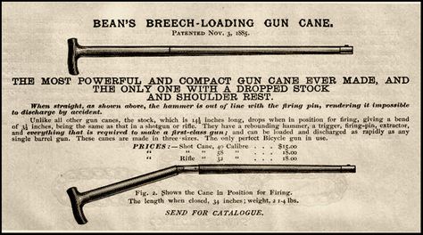 They’re hidden, they change shape, they’re just plain sneaky. This episode we look at cane guns . They are mostly a product of the... Cane Aesthetic, Arms Race, Walking Sticks And Canes, Canes & Walking Sticks, Walking Canes, Space Science, Try Not To Laugh, Walking Sticks, Horror Stories