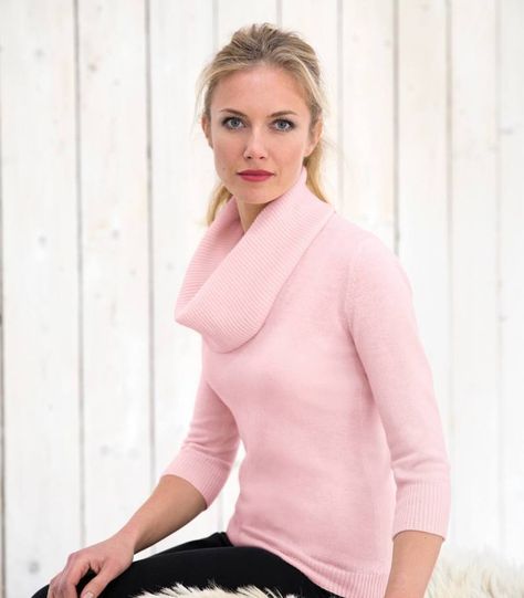 Cowl neck sweatshirt