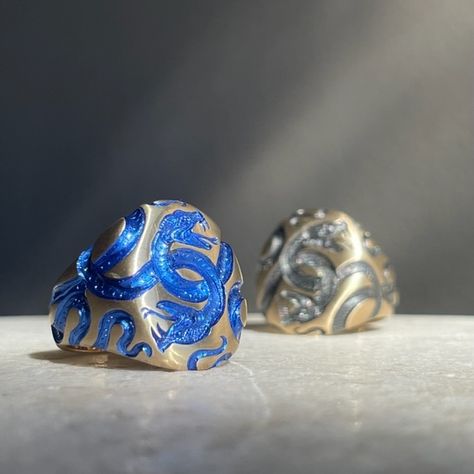 Castro Smith, Speak In Tongues, Cool Rings For Men, Snake Charmer, Dope Jewelry, Funky Jewelry, Jewelry Images, Handmade Rings, Art Deco Diamond