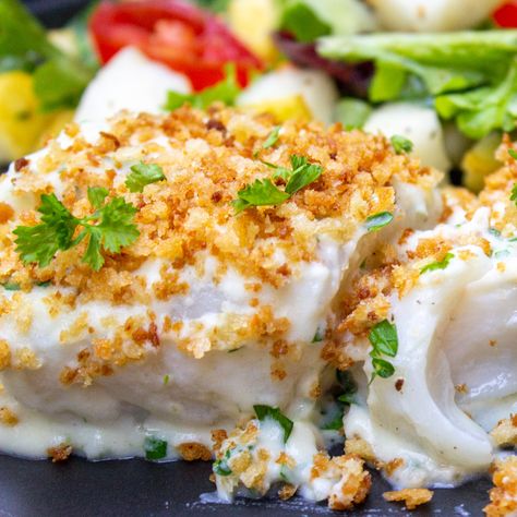 Sous Vide Cod Fish Recipes, Sous Vide Seafood, Sous Vide Recipes Fish, Sous Vide Cod Recipes, Sous Vide Cod, Sous Vide Fish, Won Ton Soup, Recipes For Fish, Creamy Mustard Sauce