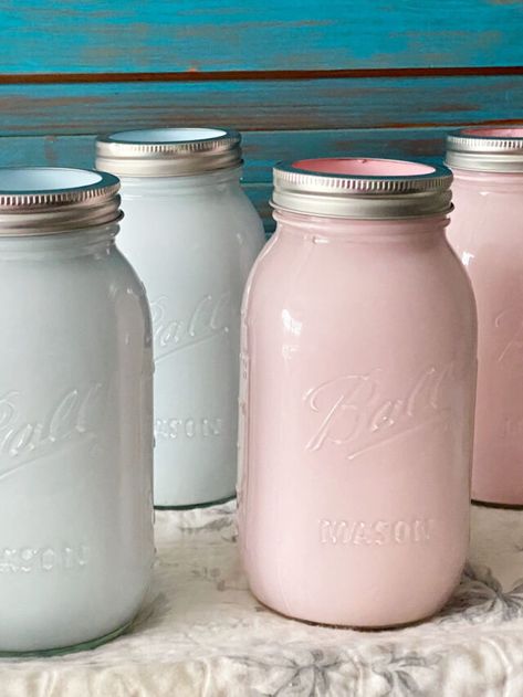 Painting Mason Jars Diy, Mason Jar Decorating Ideas, Rainy Day Crafts For Kids, Mason Jar Painting Ideas, Jar Painting Ideas, Mason Jar Decorating, Painted Mason Jars Diy, Mason Jar Printables, Mason Jar Painting