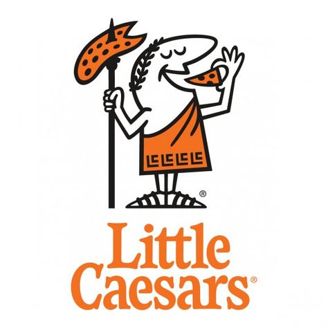 Little caesar Fast Food Logos, Little Caesars, Pizza Branding, Famous Logos, Retro Logos, Logo Restaurant, Logo Food, Cool Logo, Logo Templates