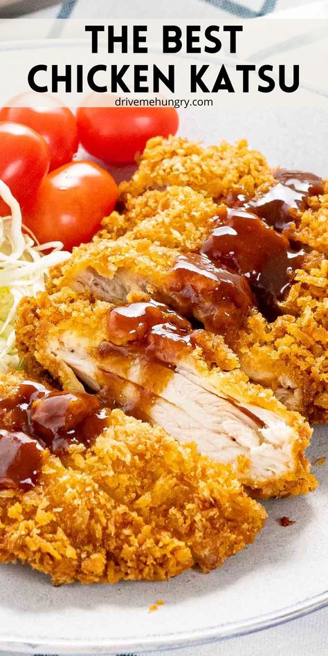 Chicken Katsu Sauce, Chicken Legs In Air Fryer, Chicken Thighs Crockpot, Chicken Thighs Instant Pot, Crispy Chicken Katsu, Chicken Thighs Boneless Skinless, Chicken Thighs In Oven, Chicken Katsu Recipes, Katsu Recipes