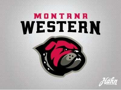 Montana western dribbble logo 1 Montana Western, Western Logo, University Of Montana, Sports Logo Inspiration, Warrior Logo, Bulldog Mascot, Sports Decals, Sport Branding, Sports Team Logos