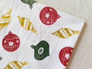 QuietCoastGoods - Etsy Winter Tea Towels, Block Print Wrapping Paper, Holiday Block Print, Christmas Block Printing, Christmas Block Print, 2025 Embroidery, Print Wrapping Paper, Red Christmas Ornaments, Christmas Blocks