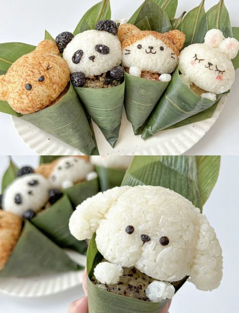 Animal Themed Food, Food Art For Kids, Kawaii Cooking, Cute Snacks, Cute Food Art, Kawaii Food, Fun Kids Food, Food Themes, Food Humor