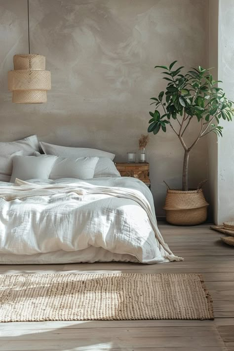 15 Japandi Bedroom Interior Designs To Celebrate Minimalism! - My Decor Inspo Japandi Bedroom Interior Design, Japandi Bedroom Ideas, Japandi Bedroom Design, Zen Bedroom Ideas, Japandi Bedroom, Japandi Living, Minimalist Bed, Zen Bedroom, Japandi Interior