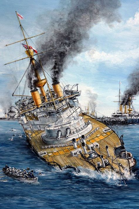 Warship Battle, World Of Warships Wallpaper, Royal Navy Ships, Navy Art, Old Sailing Ships, Imperial Japanese Navy, Abandoned Ships, Military Artwork, Naval History