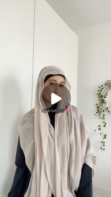 Semina on Instagram: "Hijab tutorial with a larger sized modal scarf 🎀" Modal Hijab Tutorial, Modal Hijab Style, Modal Hijab, Scarf Tutorial, Hijab Tutorial, Hijab Style, Hijab Fashion, Fashion Inspo, On Instagram