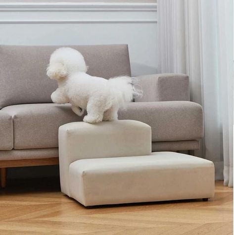 Pets So Good on Instagram: "Our most beloved Extend Step is Back in Stock! Extend Step is a step designed to help pets’ mobility when they want to jump to sofa or bed with height to stay closer to you. 3 colors available. #petssogood #dogstep #dogstepper #extendstep #smalldog" Dog Bad, Puppy Room, Dog Stairs, Pet Spaces, Pet Steps, Dog Steps, Pet Supplies & Accessories, Pet Cushions, Pet Sofa