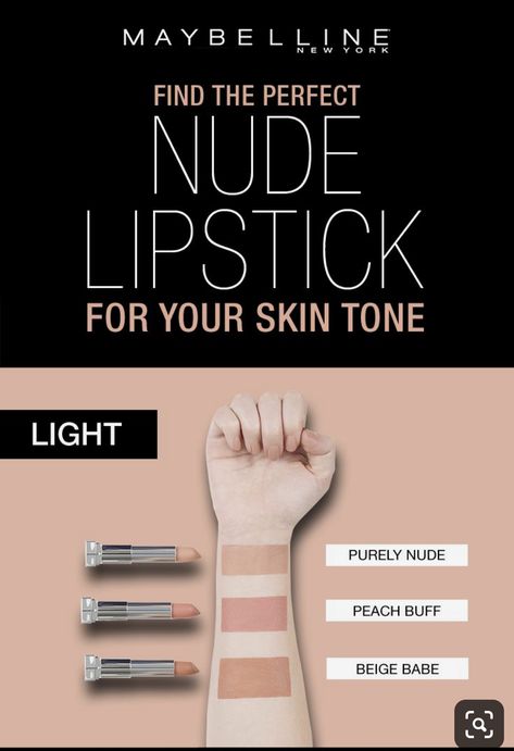 Maybelline Beige Babe, Makeup Products To Buy, Perfect Nude Lipstick, Products To Buy, Nude Lipstick, Makeup Swatches, Warm Autumn, Things To Know, Makeup Products