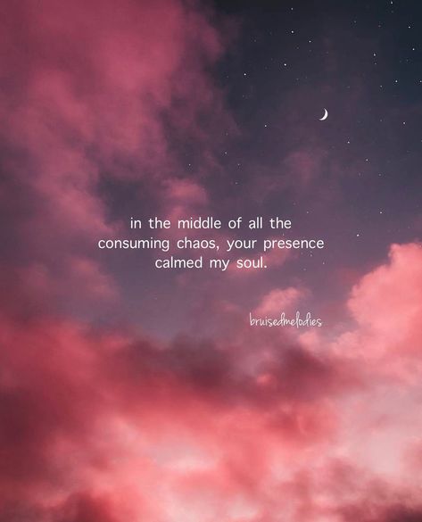 sk 🌺 on Instagram: “❝in the middle of all the consuming chaos, your presence calmed my soul❞ . . . artwork source: @matialonsor . . . follow @bruisedmelodies…” Presence Quotes, Soul Artwork, Chaos Quotes, Simple Quotes, Say That Again, Song Of Solomon, Soul Quotes, Healing Quotes, Staying Alive