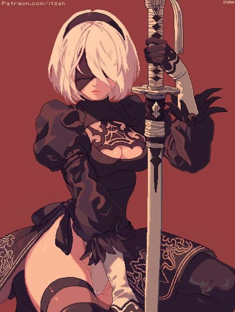 Nier Automata 2, Nier Characters, Nier Automata Cosplay, 2b Nier Autómata, Sketch Poses, Who Is Next, Female Knight, Nier Automata, Cute Cosplay