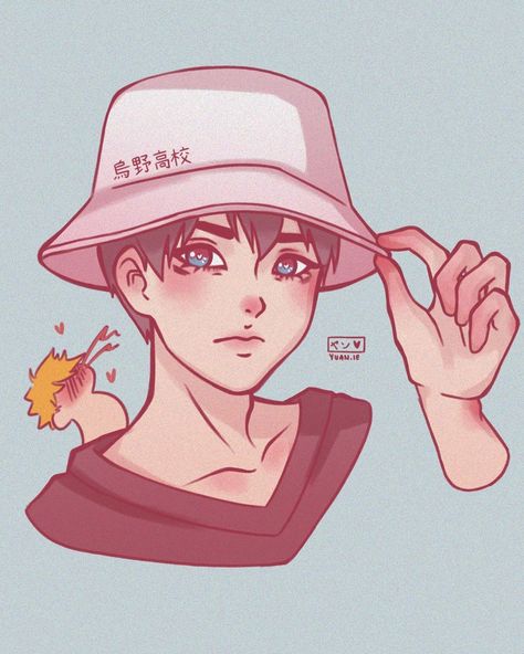 Anime Hats Reference, Bucket Hat Drawing Reference, Bucket Hat Reference, Man With Hat Drawing, Holding Hat Pose Drawing, Bucket Hat Drawing, Boy Cartoon Drawing, Hat Drawing, Anime Hats