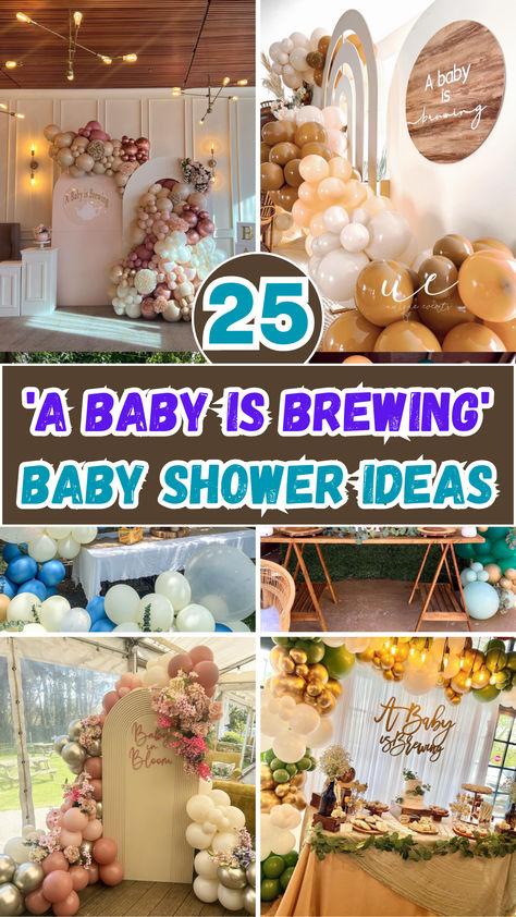 25 ‘A Baby is Brewing’ Baby Shower Ideas – Best Case Parenting Baby Boy Is Brewing Shower Ideas, Baby’s Brewing Shower Theme, Something Is Brewing Baby Shower Theme, Baby Is Blooming Baby Shower Theme, Baby Brewing Shower Ideas Coffee, Baby Shower Coffee Theme, Coffee Baby Shower Theme, Tea Party Baby Shower Ideas Decoration, Indoor Baby Shower Ideas