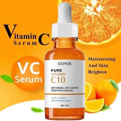 Vitamin C Wrinkle Remover Face Serum Lifting Firming Fade Fine Lines Anti-aging Essence Whitening Brighten Nourish Skin Care Buy Vitamin C Wrinkle Remover Face Serum Lifting Firming Fade Fine Lines Anti-aging Essence Whitening Brighten Nourish Skin Care at Aliexpress for . Find more 66, 200004021 and products. Enjoy ✓Free Shipping Worldwide! ✓Limited Time Sale ✓Easy Return. Check more at https... Anti Aging Vitamins, Type Face, Vitamin C Serum, Wrinkle Remover, Face Serum, Smooth Skin, Dark Spots, Vitamin C, Anti Aging