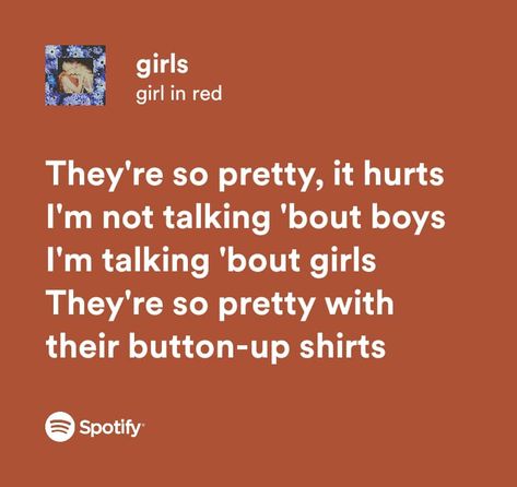 Red Song, Red Quotes, Songs That Describe Me, Y2k Background, Lesbian Quotes, Girl In Red, Lyrics Aesthetic, Favorite Lyrics, Me Too Lyrics