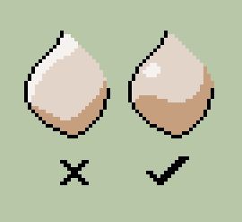 Pixel Art Shading Tutorial, Pixel Rpg Characters, Pixel Art Basics, 1 Bit Art, Basic Pixel Art, Pixel Art How To, Pixel Art Characters Tutorials, Pixel Art Body Base, Pixel Art Guide