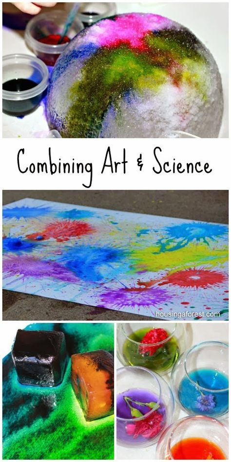 Colorful Activities, Preschool Science, Art And Science, Homeschool Science, Science Fair, Stem Activities, Teaching Science, Preschool Art, Science Art