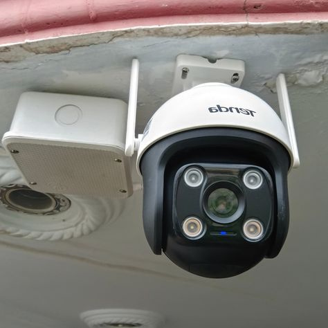 Tenda CH3 Outdoor WiFi PTZ Camera installed by Smart Tech Solution—your trusted CCTV experts. Contact us today for professional installation! Ptz Camera, Smart Tech, Contact Us, Quick Saves