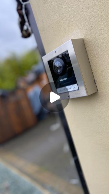 Three Counties Digital on Instagram: "Installing an intercom system!
.
We have installed a Hikvision intercom system which allows our client to see and speak to visitors and allow them access at the touch of a button! The intercom will also call through to the clients smartphone for when they are away from home!
.
#hikvision #cctv #security #camera #intercom #surveillance #installation" Security Systems For Home, Intercom System Home, Home Camera System, Hikvision Cctv, Cctv Camera Installation, Intercom System, Home Security Camera, Cctv Surveillance, Cctv Security Cameras