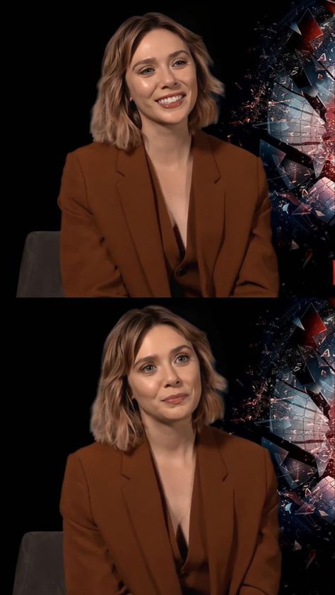 Elizabeth Olsen Hair Short, Elizabeth Olsen Short Hair, Olsen Short Hair, Elizabeth Olsen Hair, Olsen Hair, Queen Liz, Lizzie Olsen, Elizabeth Olsen Scarlet Witch, Elizabeth Olsen