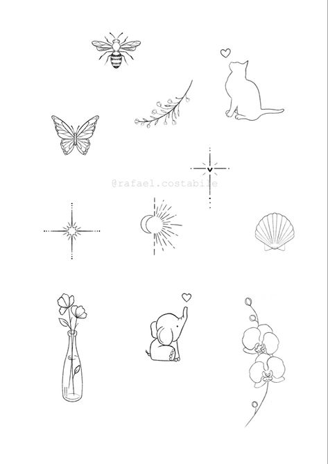 Small Doodle Tattoos For Women, Minimalist Tattoo 2023, Forearm Tattoo Minimalist, Delicate Flash Tattoo, Small Discreet Tattoos For Women, Cute Fine Line Tattoos For Women, Microtattoo For Women, Simple Forearm Tattoos For Women, Simple Line Tattoos For Women