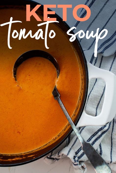 Canned Whole Tomatoes, Keto Tomato Soup, Easy Tomato Soup Recipe, Low Carb Life, Waffle Iron Recipes, Tomato Soup Easy, Canning Whole Tomatoes, Tomato Soup Homemade, Cup Of Soup