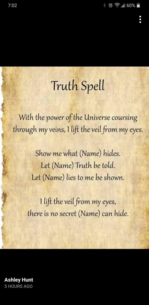 Spell For Truth, Shower Spells Witch, Spell To Get Over Someone, Spell To See The Truth, Spell To Reveal The Truth, How To Become A Witch In Real Life, Truth Spell Reveal, Dark Magic Spells Revenge, Spells That Actually Work No Ingredients