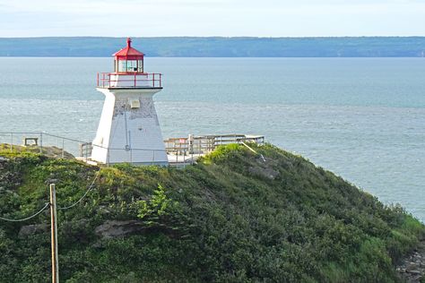 NB-00159 - Cape Enrage Lighthouse | PLEASE, NO invitations o… | Flickr Bay Of Fundy, New Brunswick Canada, New Brunswick, Natural Phenomena, Great View, Tourist Attraction, Lighthouse, Cape, Things To Do