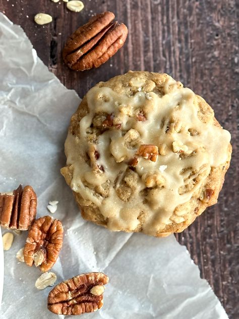 Maple Pecan Sourdough Oatmeal Cookies Sourdough Shortbread, Cranberry Orange Sourdough, Sourdough Oatmeal, Sourdough Scones, Cranberry Orange Cookies, Blueberry Lemon Scones, Pecan Shortbread Cookies, Sourdough Bread Starter, Lemon Scones